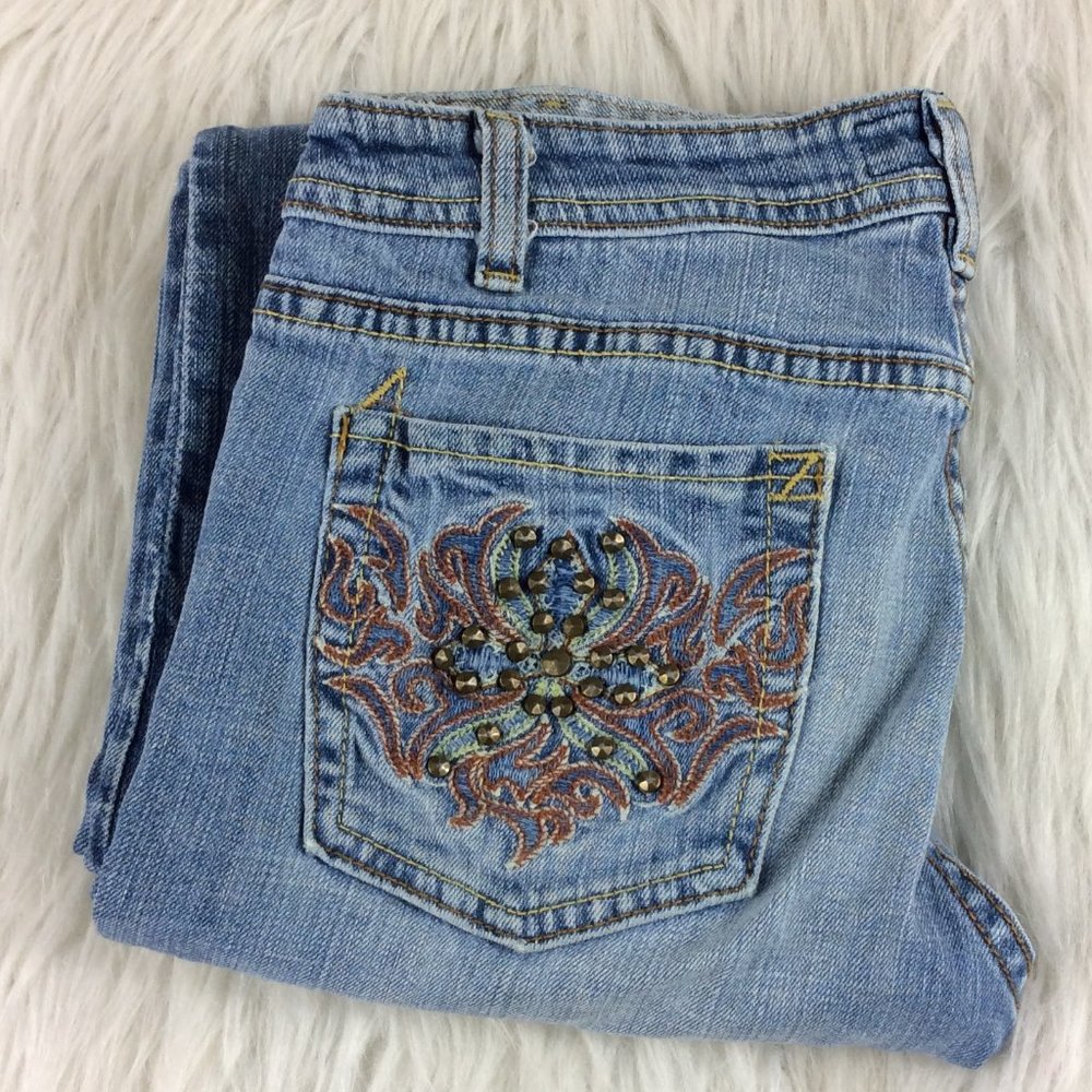 Vigoss Distressed Riveted Jeans